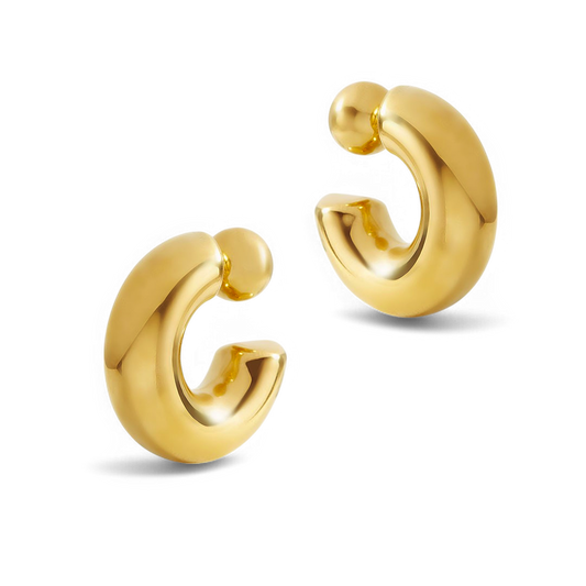 Reversible Hoop Earrings — Vanny Jewels