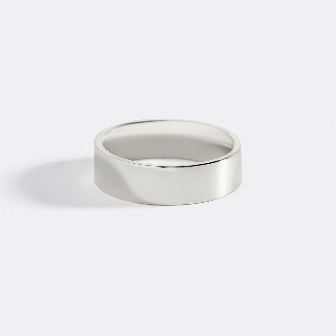 Gold Statement Stacking Ring in 925 sterling silver
