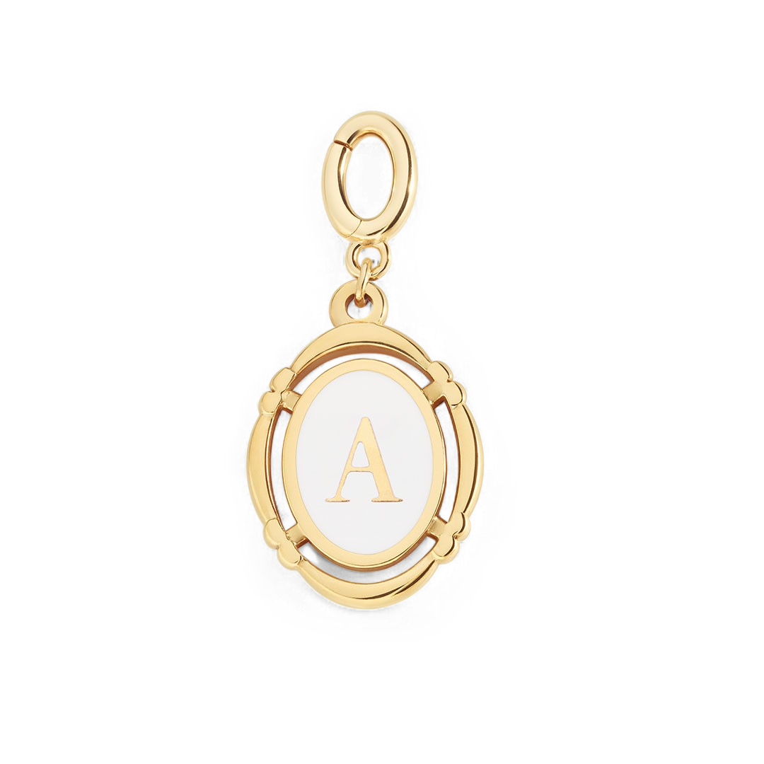 Vintage Initial Charm — Vanny Jewels