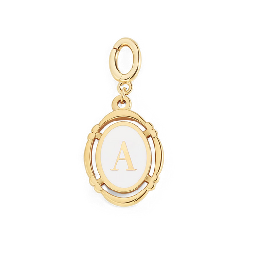 Vintage Initial Charm — Vanny Jewels