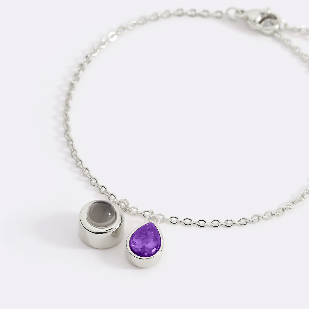 Bracciale fotografico Pietra natale
