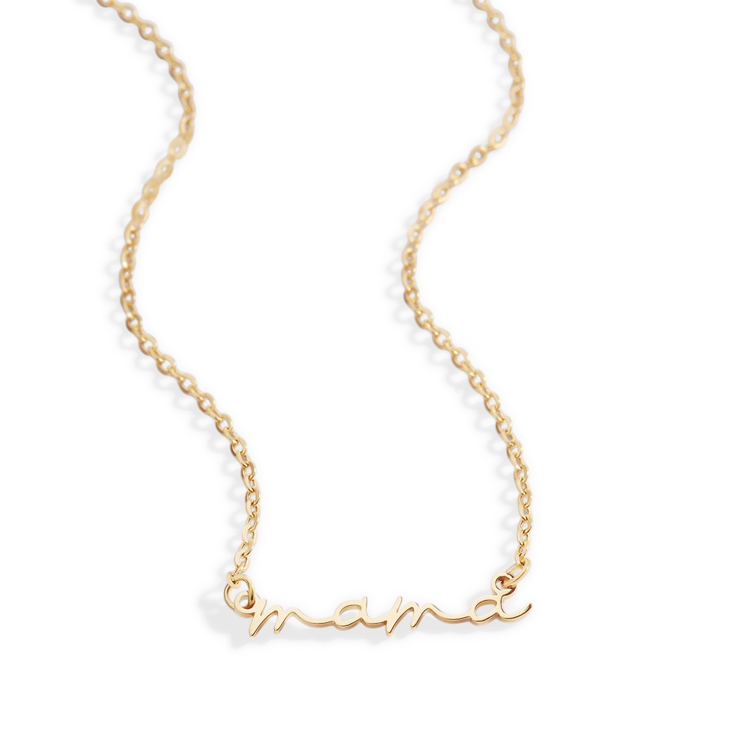 Dainty Mama Necklace — Vanny Jewels