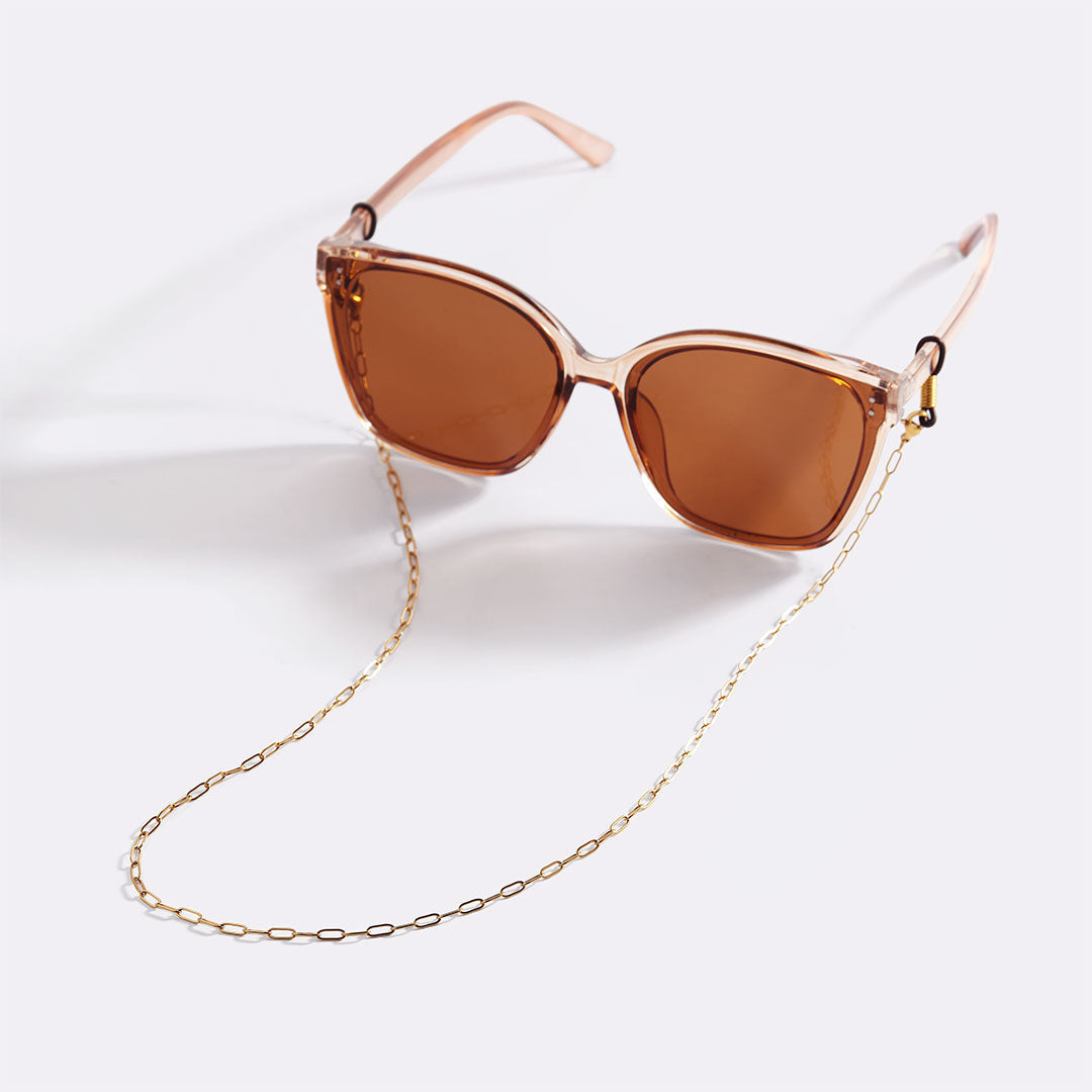 Goldene Brillenkette