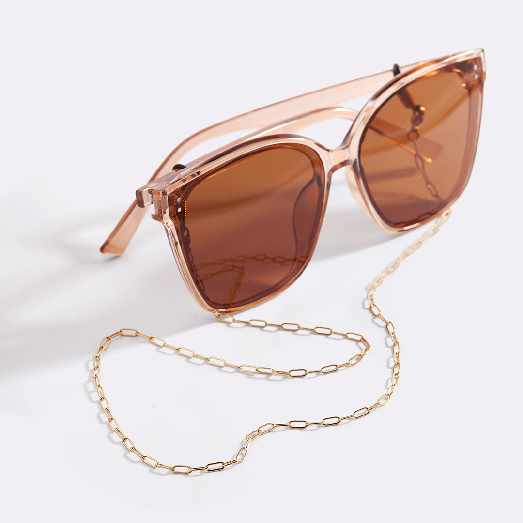 Goldene Brillenkette