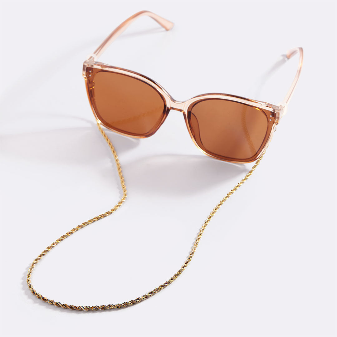 Goldene Brillenkette