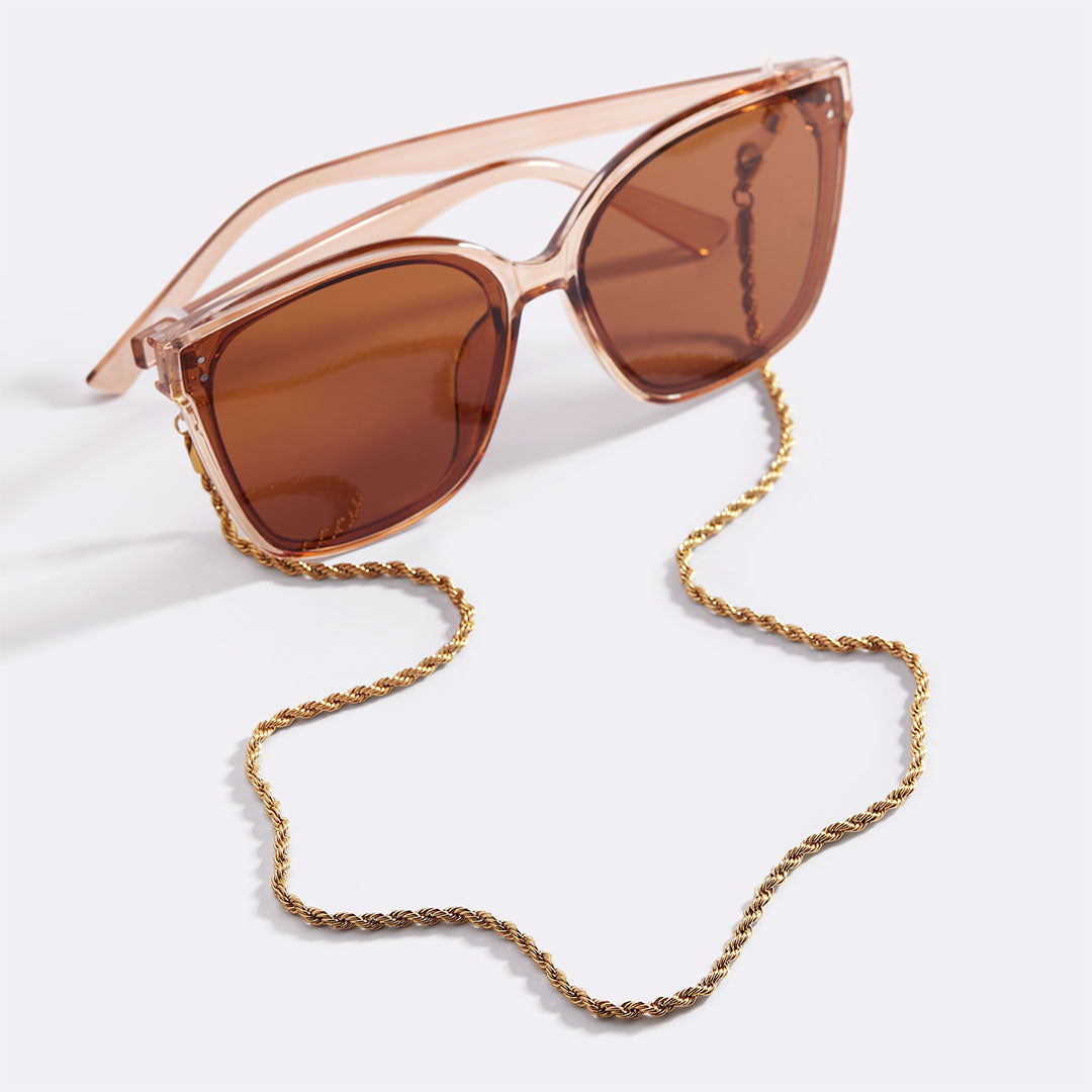 Goldene Brillenkette