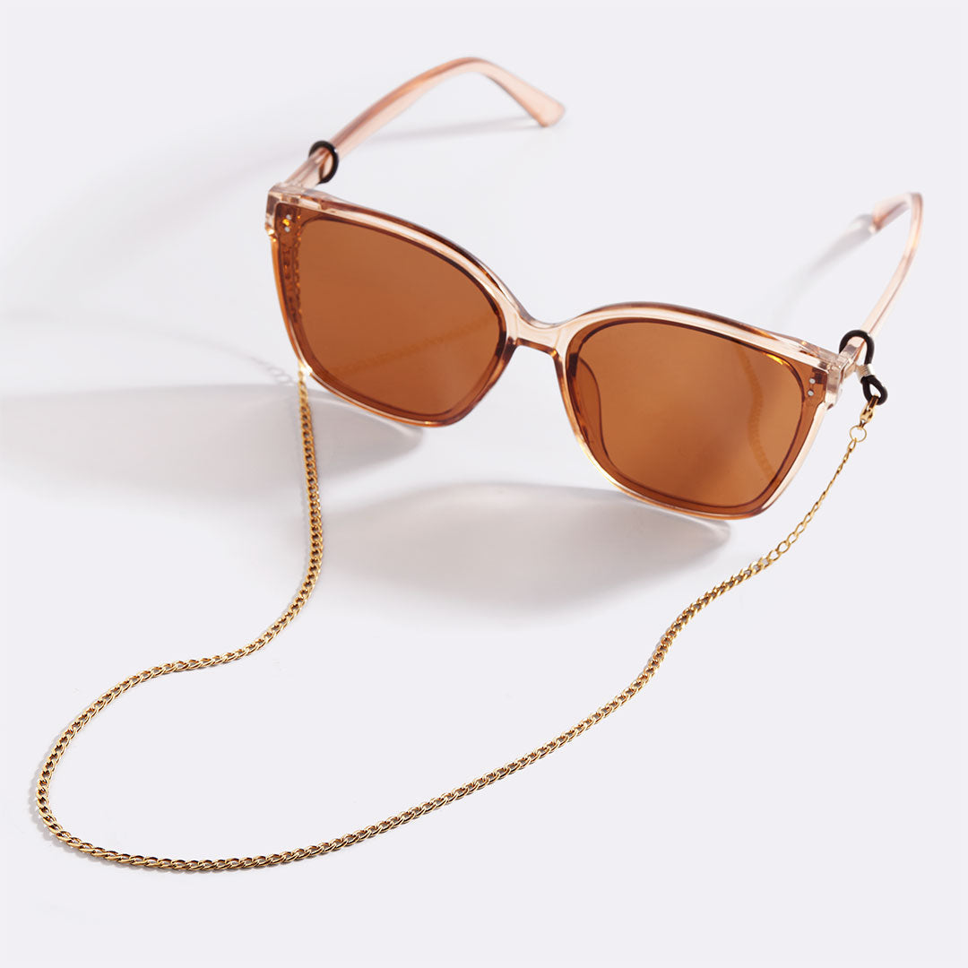Goldene Brillenkette