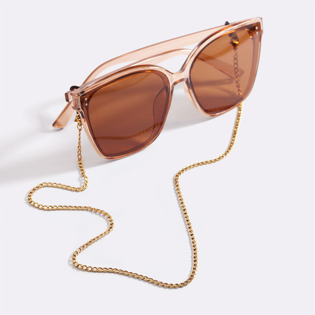 Goldene Brillenkette