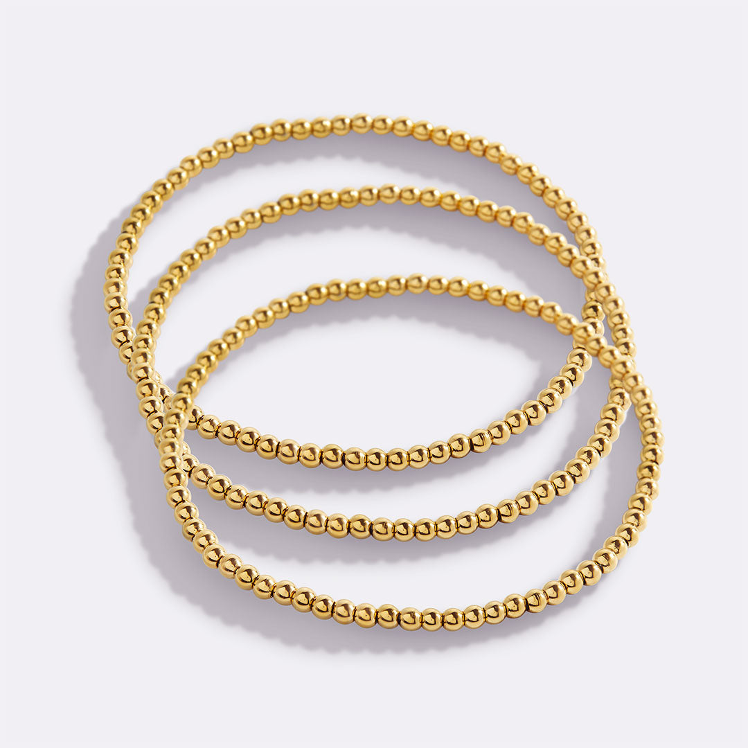 3mm Perlenarmband-Set zum Stapeln