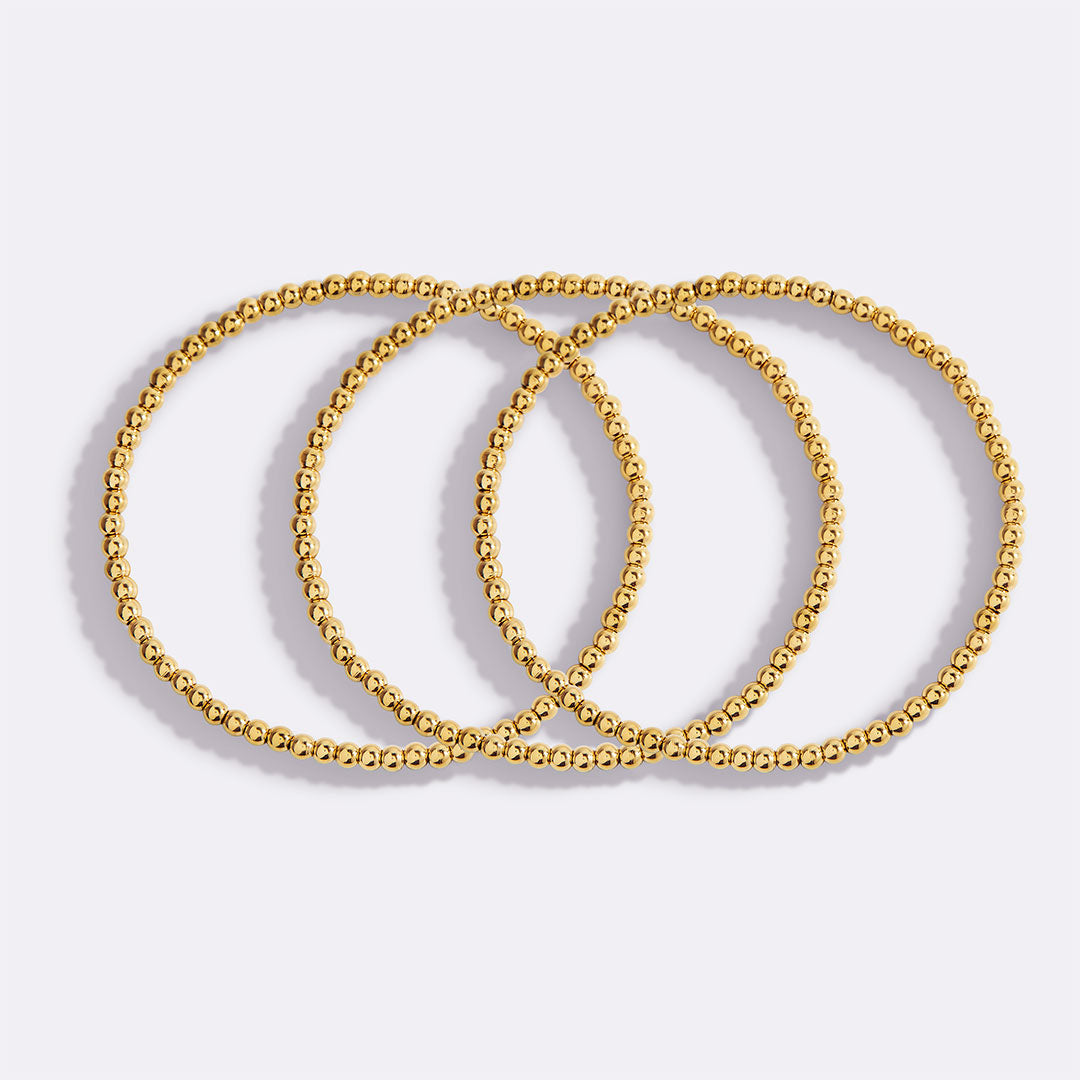 3mm Perlenarmband-Set zum Stapeln