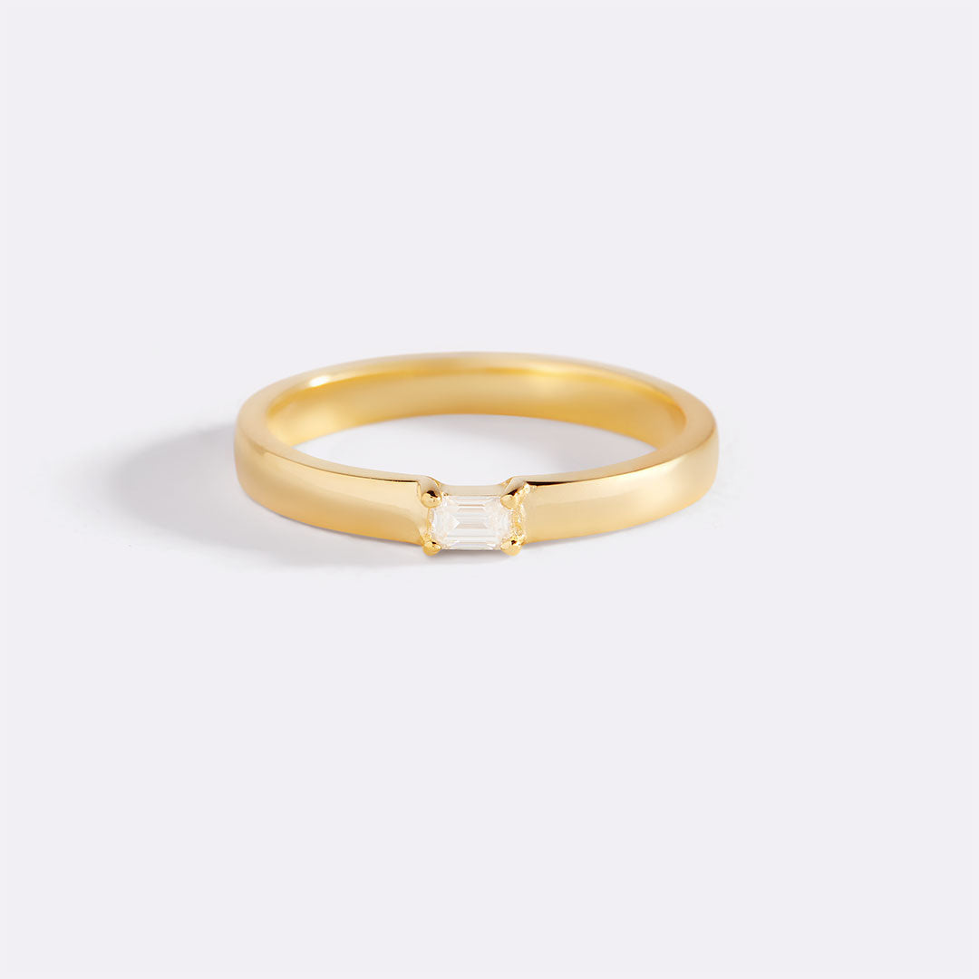 Baguette-Diamant-Bandring