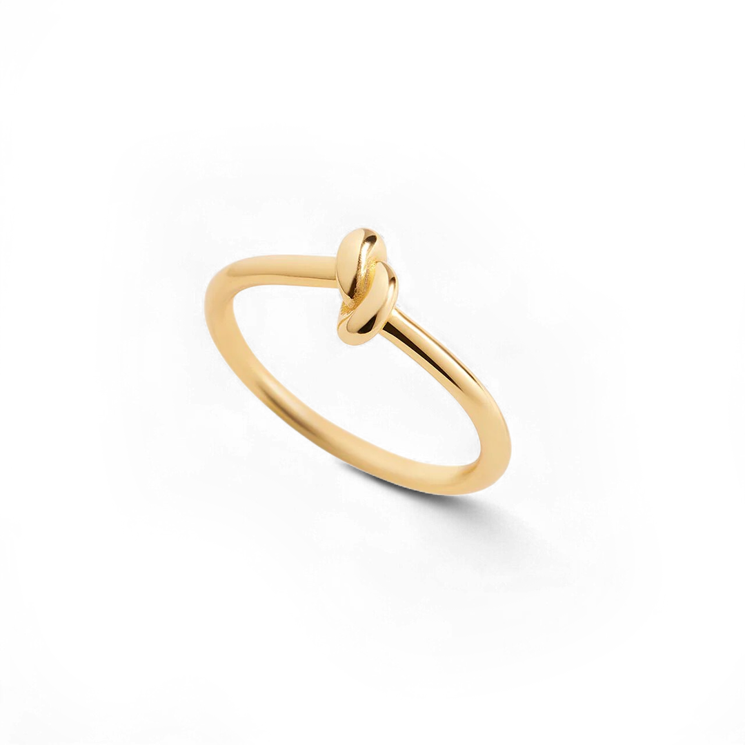 Classic Gold Knot Ring — Vanny Jewels