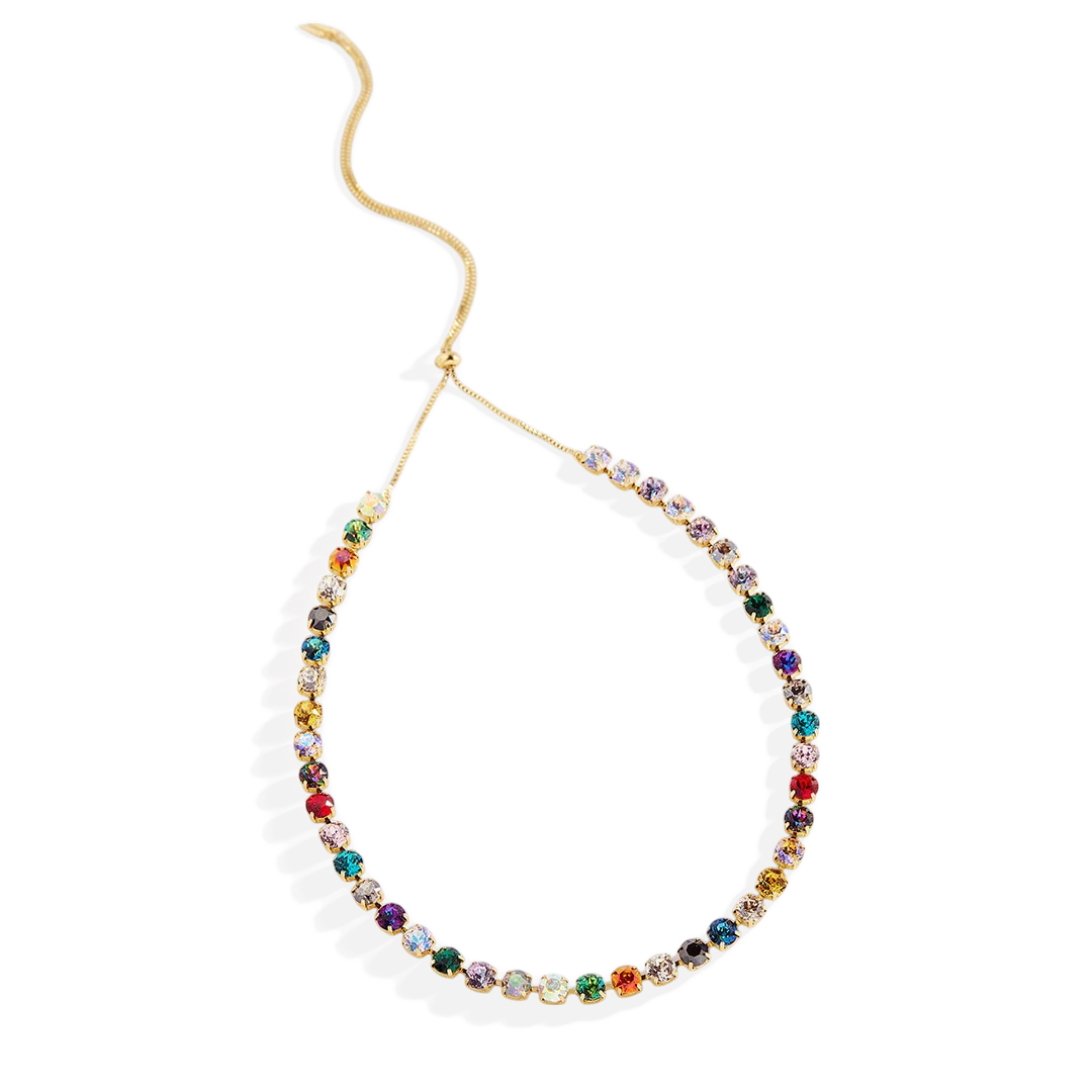 Ombré Crystal Adjustable Necklace — Vanny Jewels