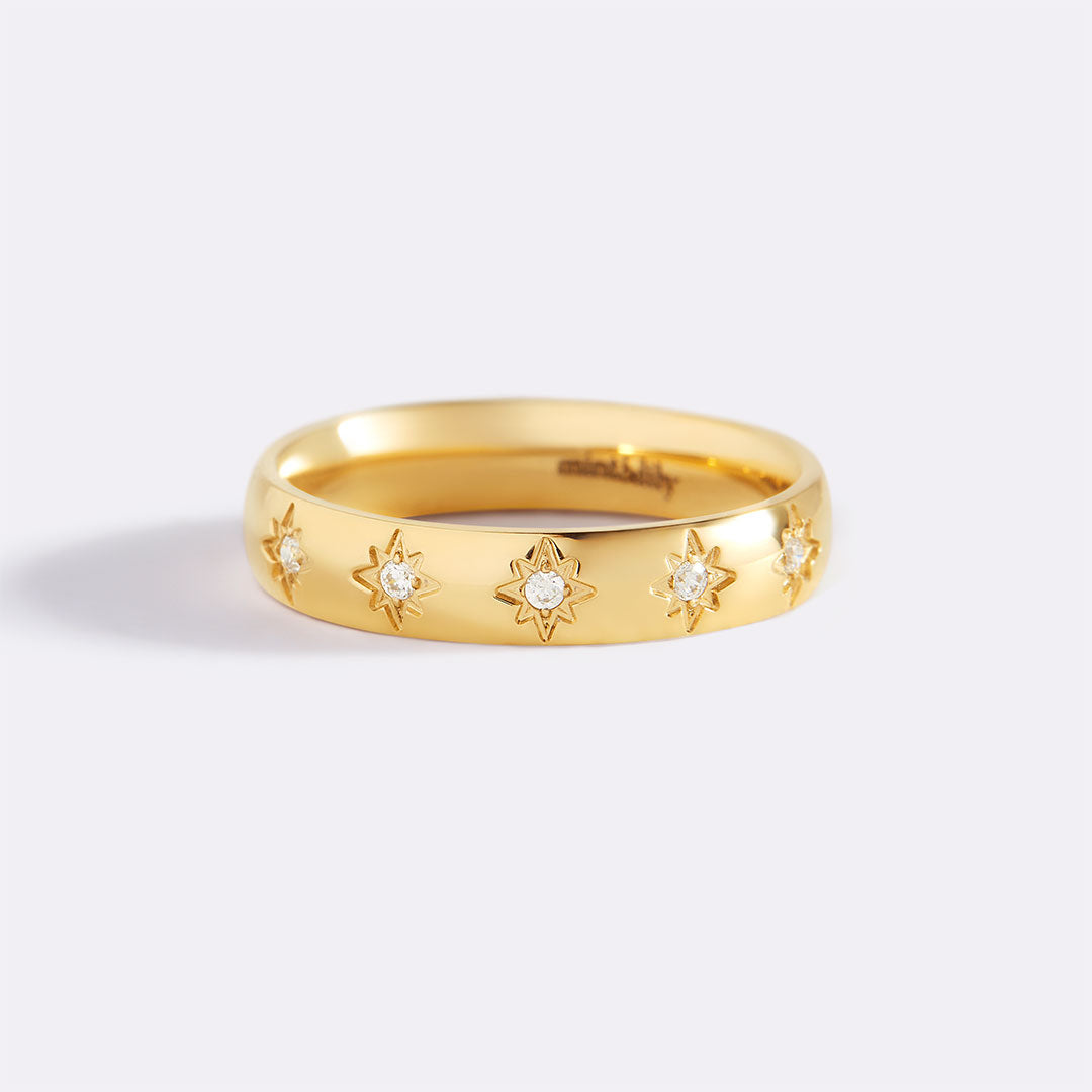 Anello componibile a stella