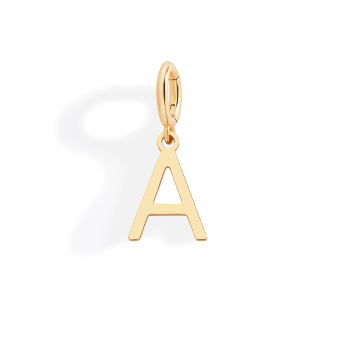 Minimalist Initial Charm — Vanny Jewels