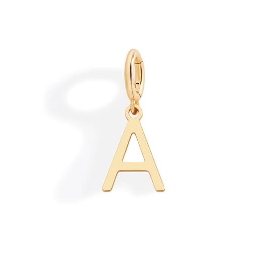 Minimalist Initial Charm — Vanny Jewels