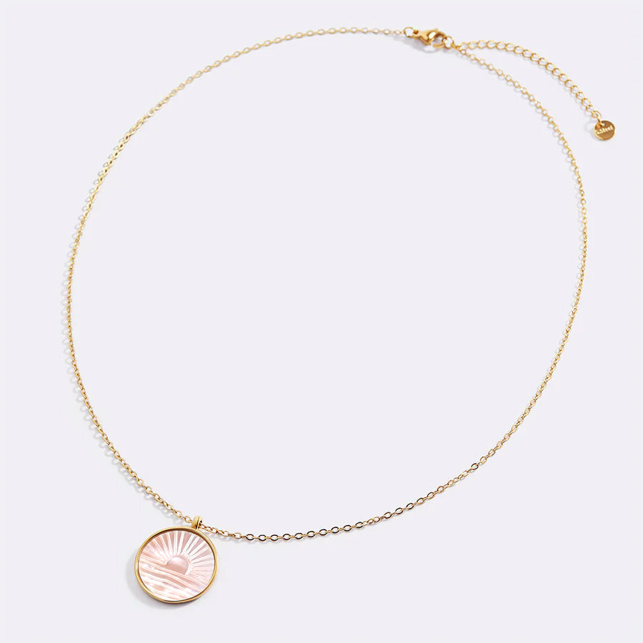 Collana con pendente Alba di Madreperla