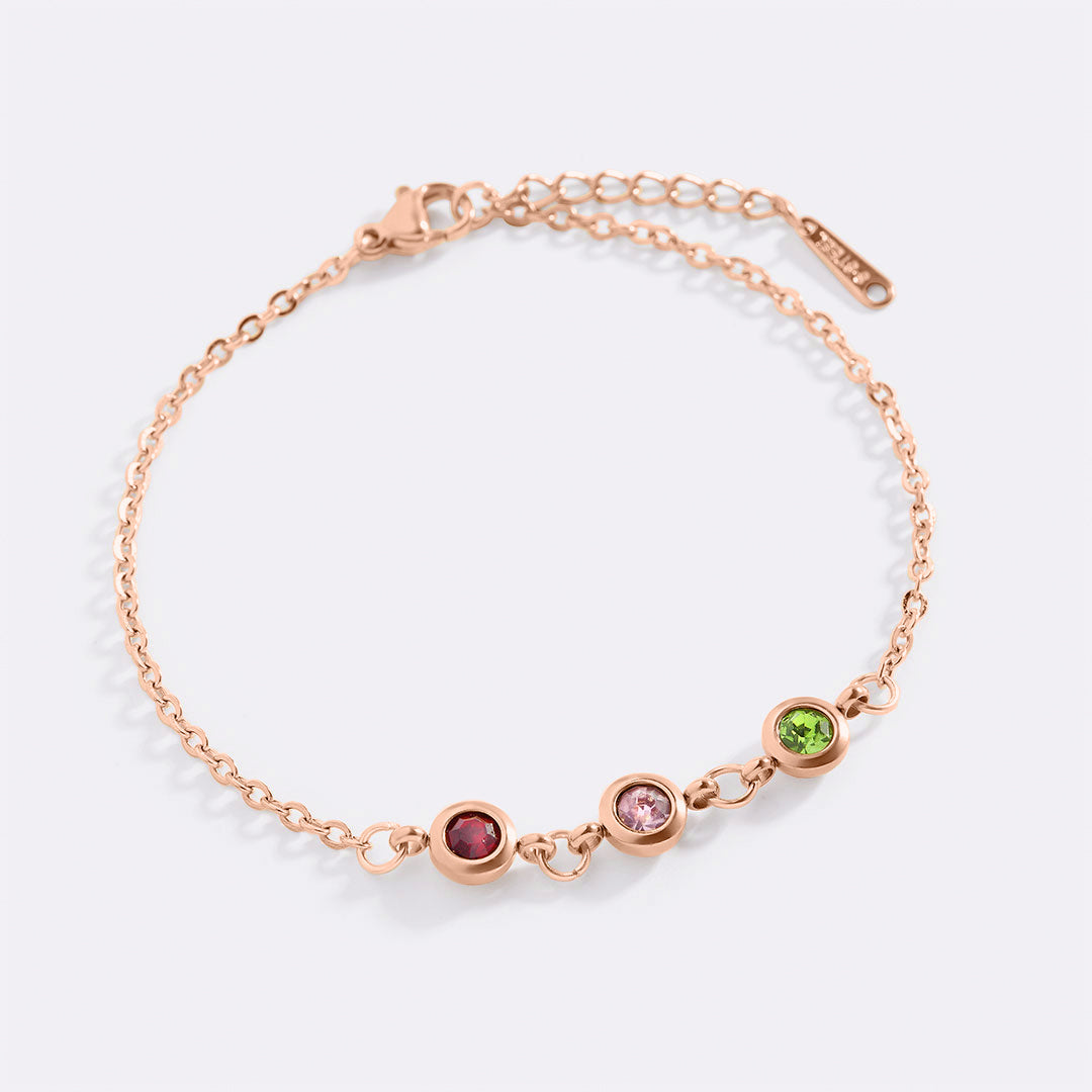 Bracciale con Pietra Portafortuna Personalizzato