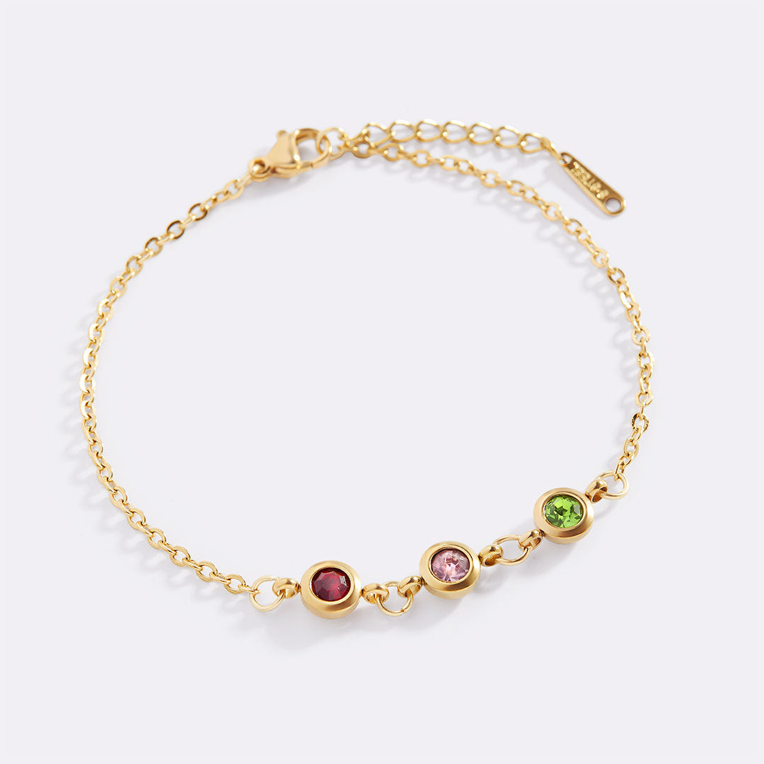 Bracciale con Pietra Portafortuna Personalizzato