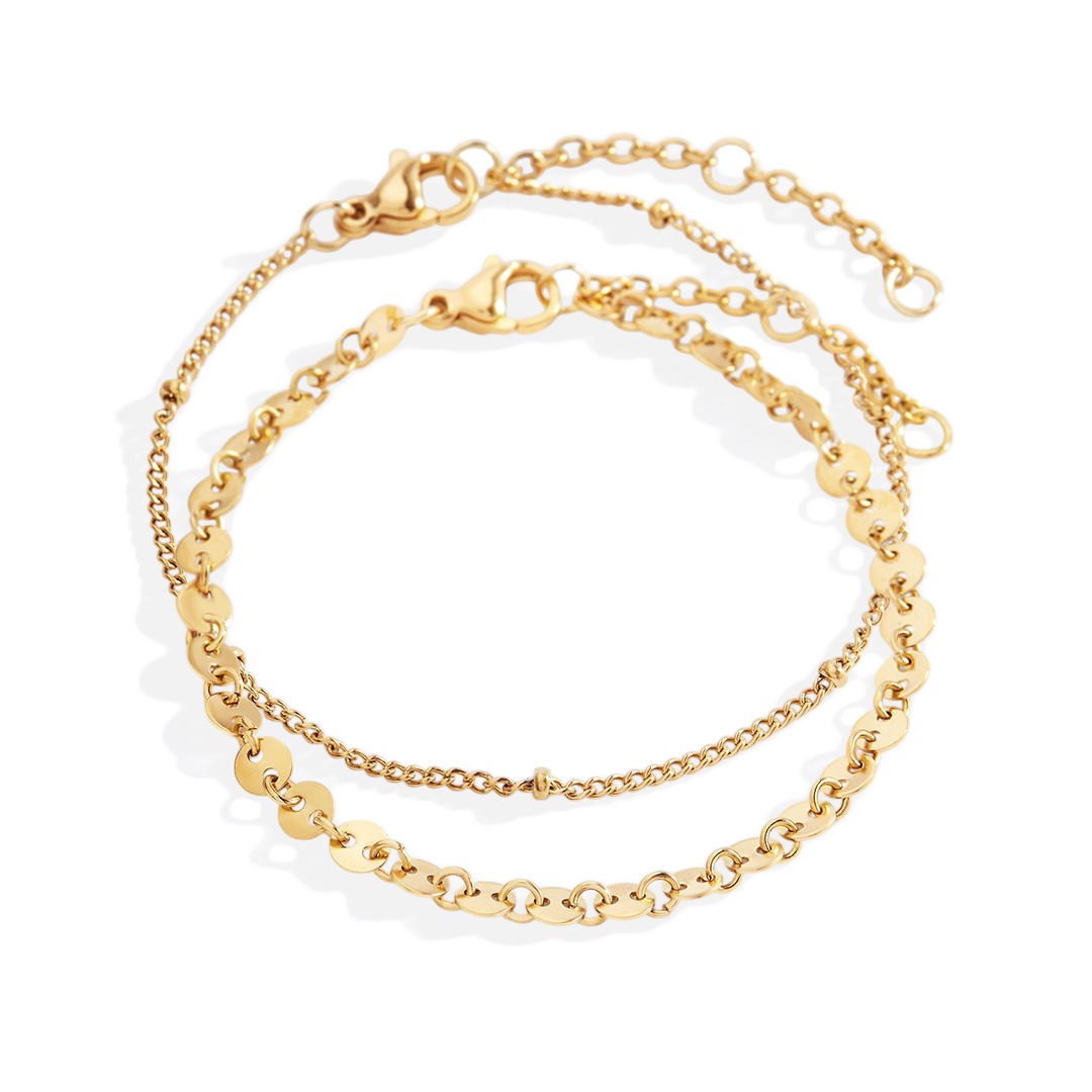 Poppy Stacking Bracelet Set — Vanny Jewels