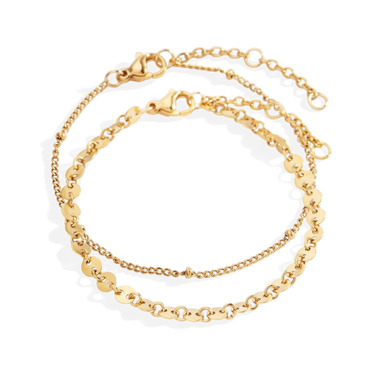 Poppy Stacking Bracelet Set — Vanny Jewels
