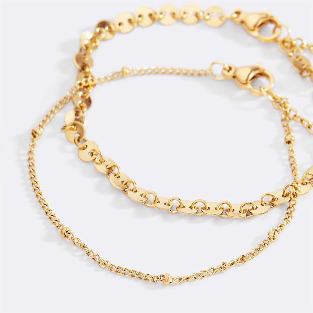 Poppy Stacking Bracelet Set