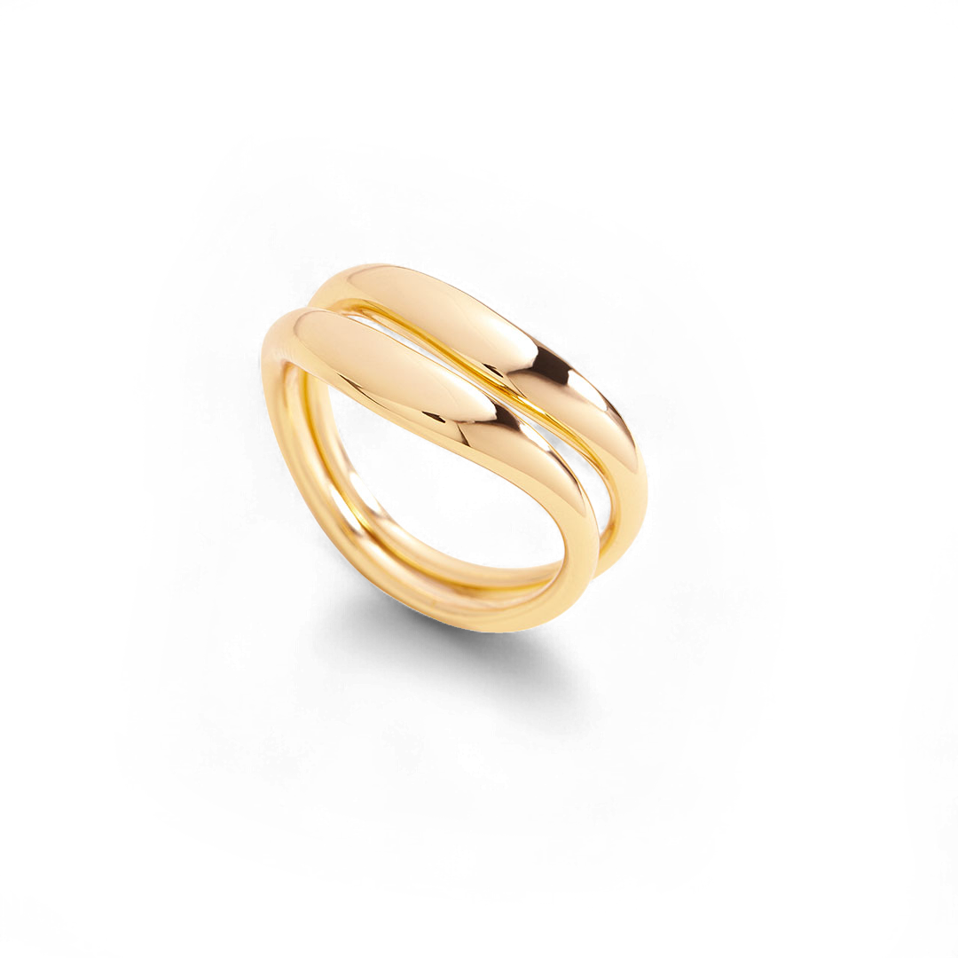 Organic Stacking Ring Set — Vanny Jewels