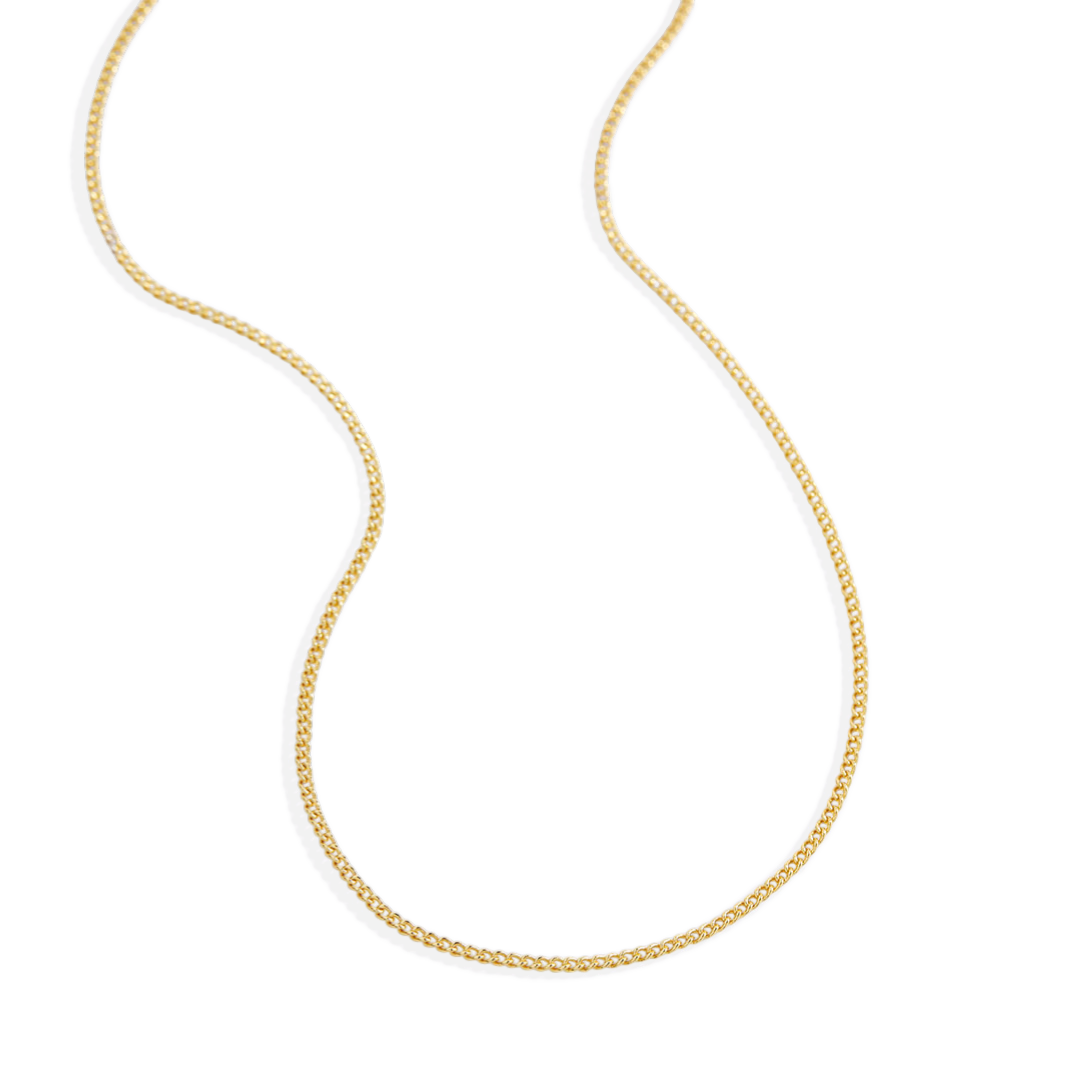 Italian Milano Sterling Silver Adjustable Chain Necklace — Vanny Jewels