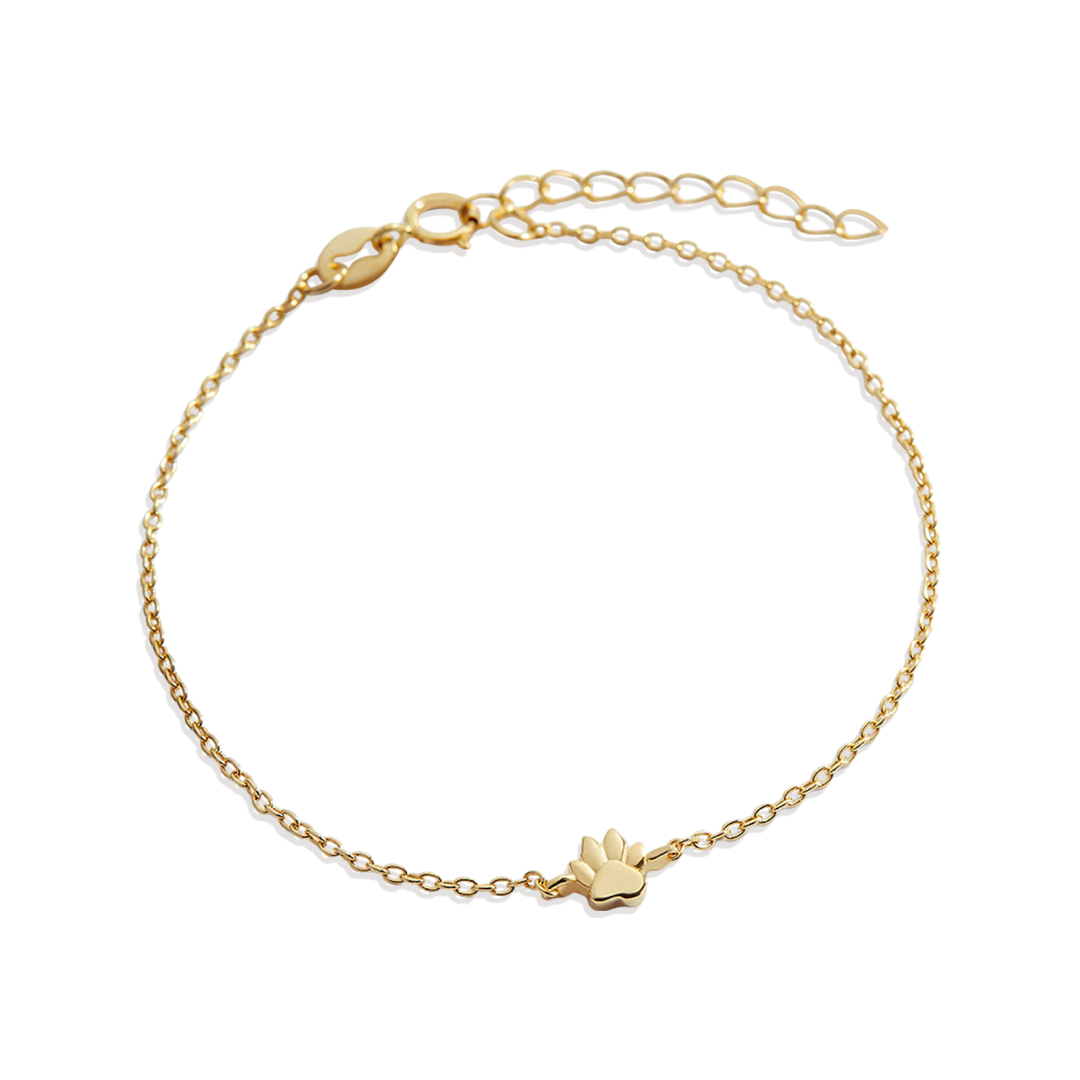 Tiny Pawprint Bracelet — Vanny Jewels