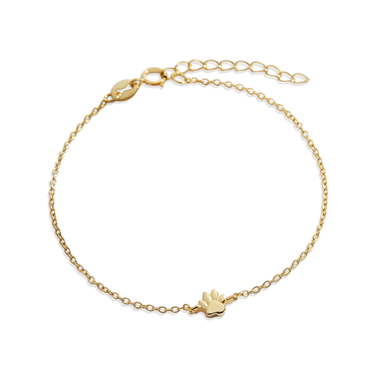 Tiny Pawprint Bracelet — Vanny Jewels