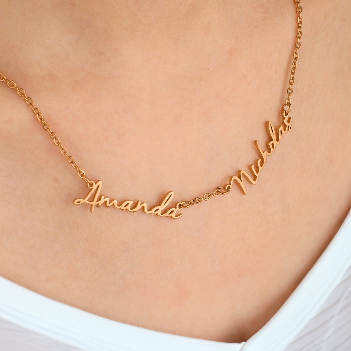 Collana Fatina con Nomi Multipli | Aggiungi fino a 4 Nomi