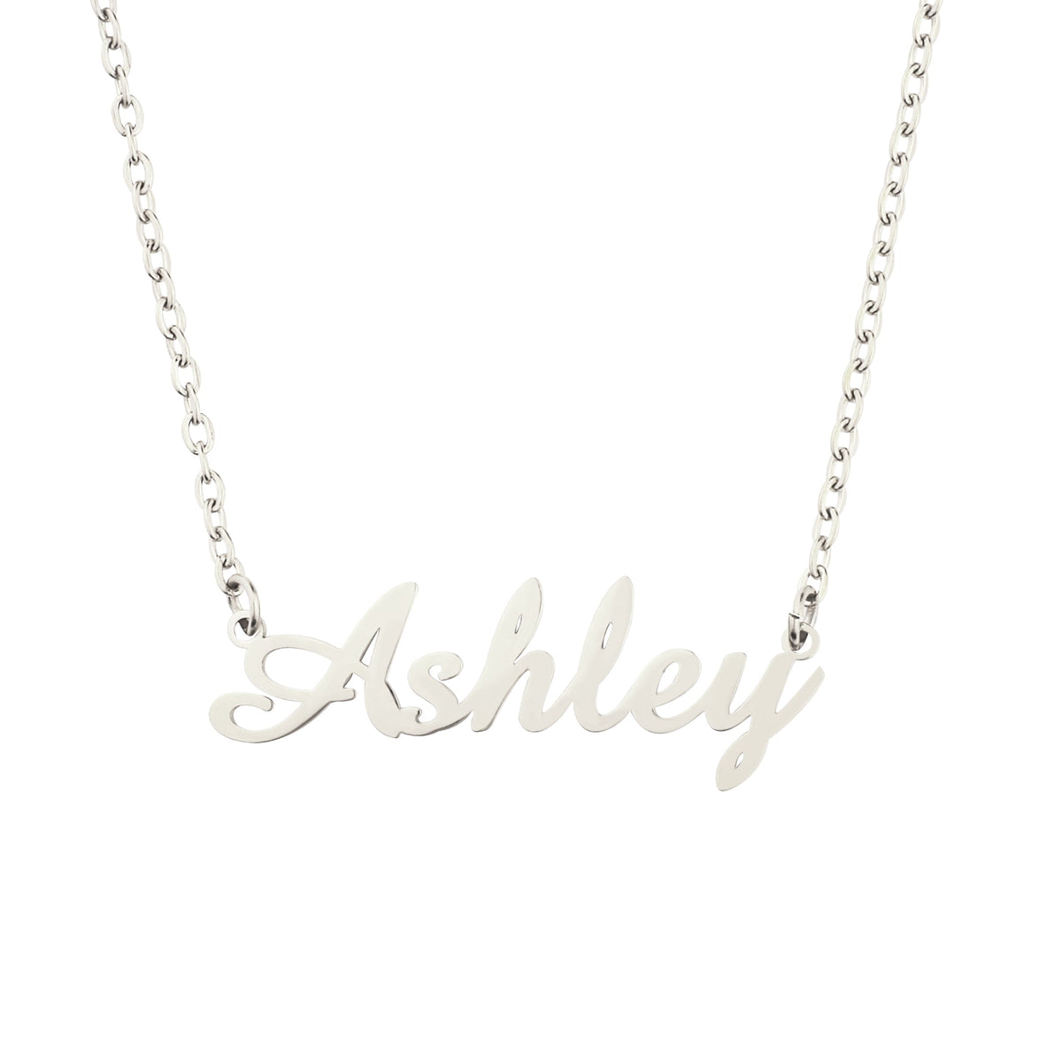 Quill Name Necklace in 925 sterling silver