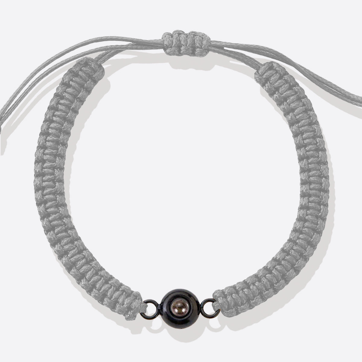 Bracciale intrecciato personalizzato con foto