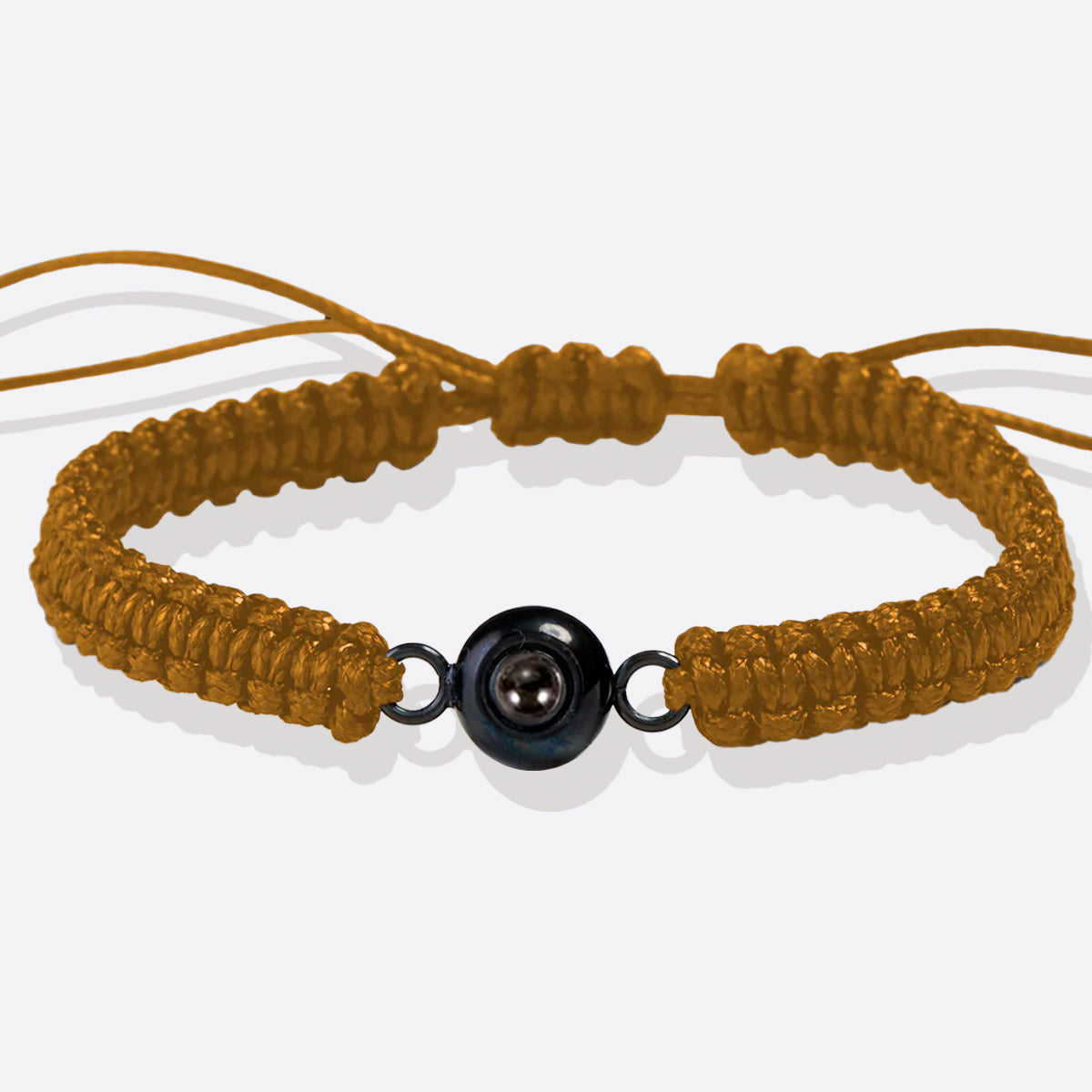 Bracciale intrecciato personalizzato con foto