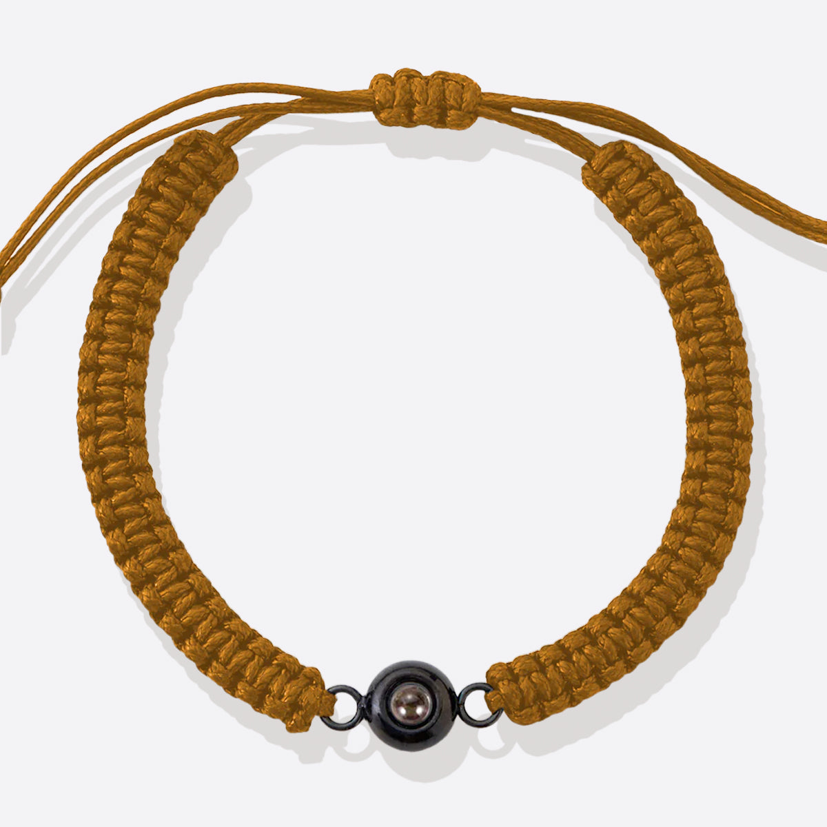 Bracciale intrecciato personalizzato con foto
