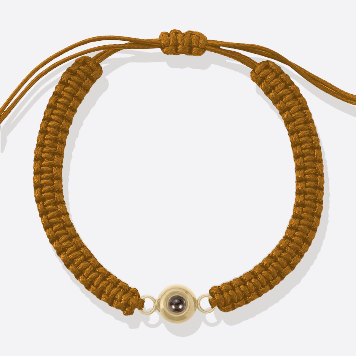 Bracciale intrecciato personalizzato con foto