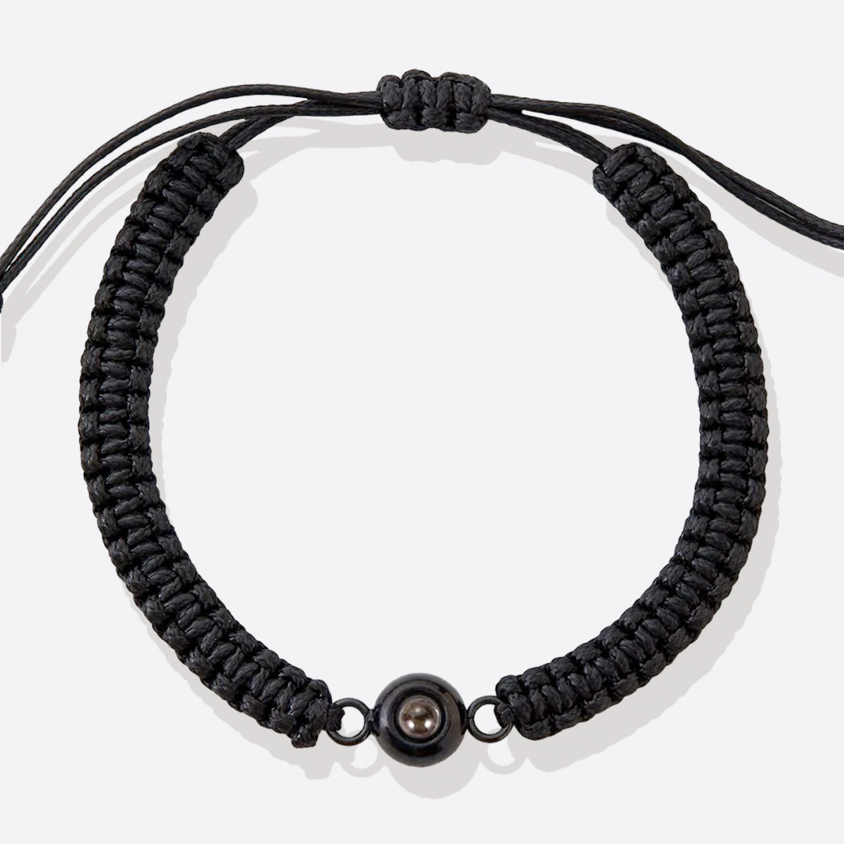 Bracciale intrecciato personalizzato con foto