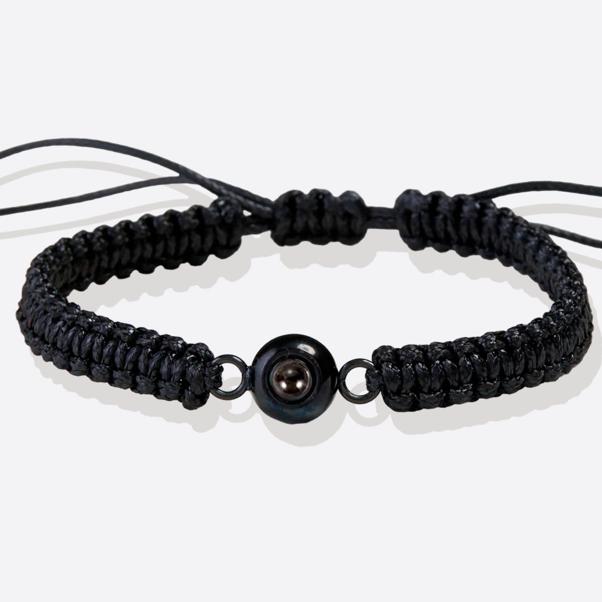 Bracciale intrecciato personalizzato con foto