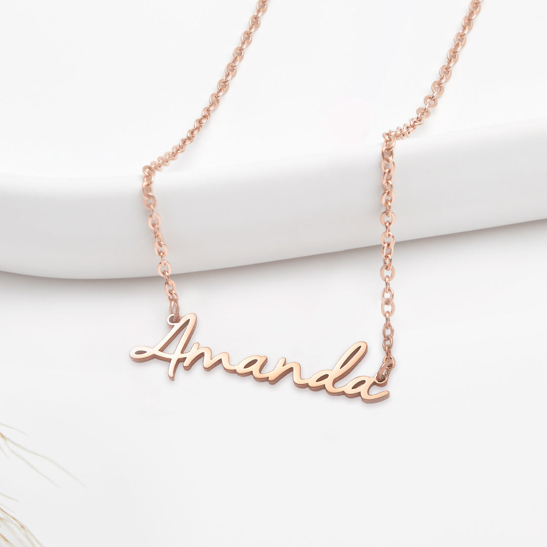 Collana nome fatina – Aderente