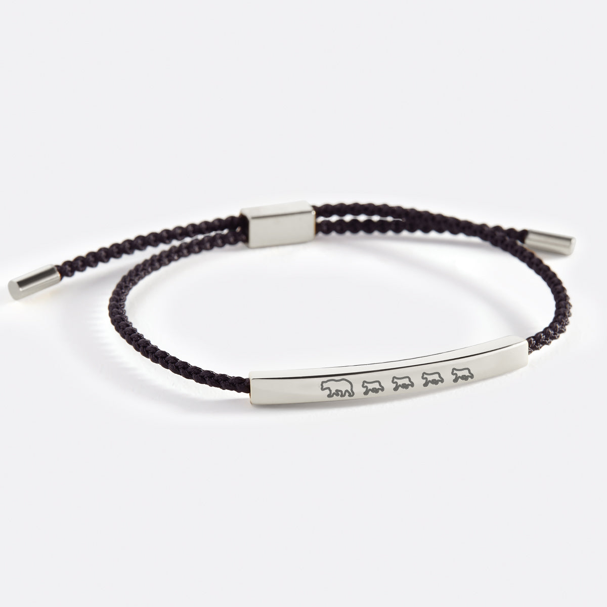 Mama Bear & Her Baby Bears Inspire Bracelet in 925 sterling silver
