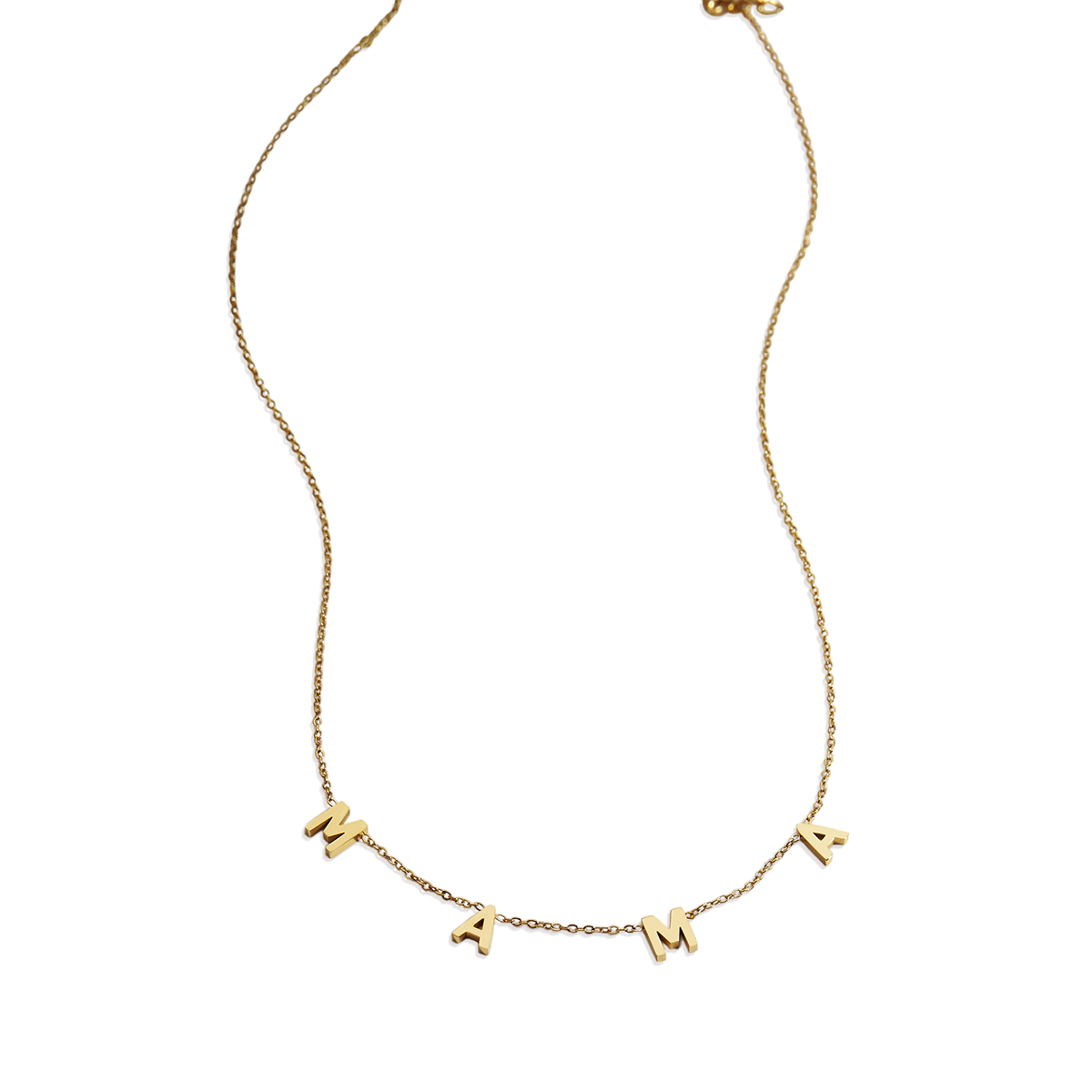 The MAMA Letter Necklace — Vanny Jewels