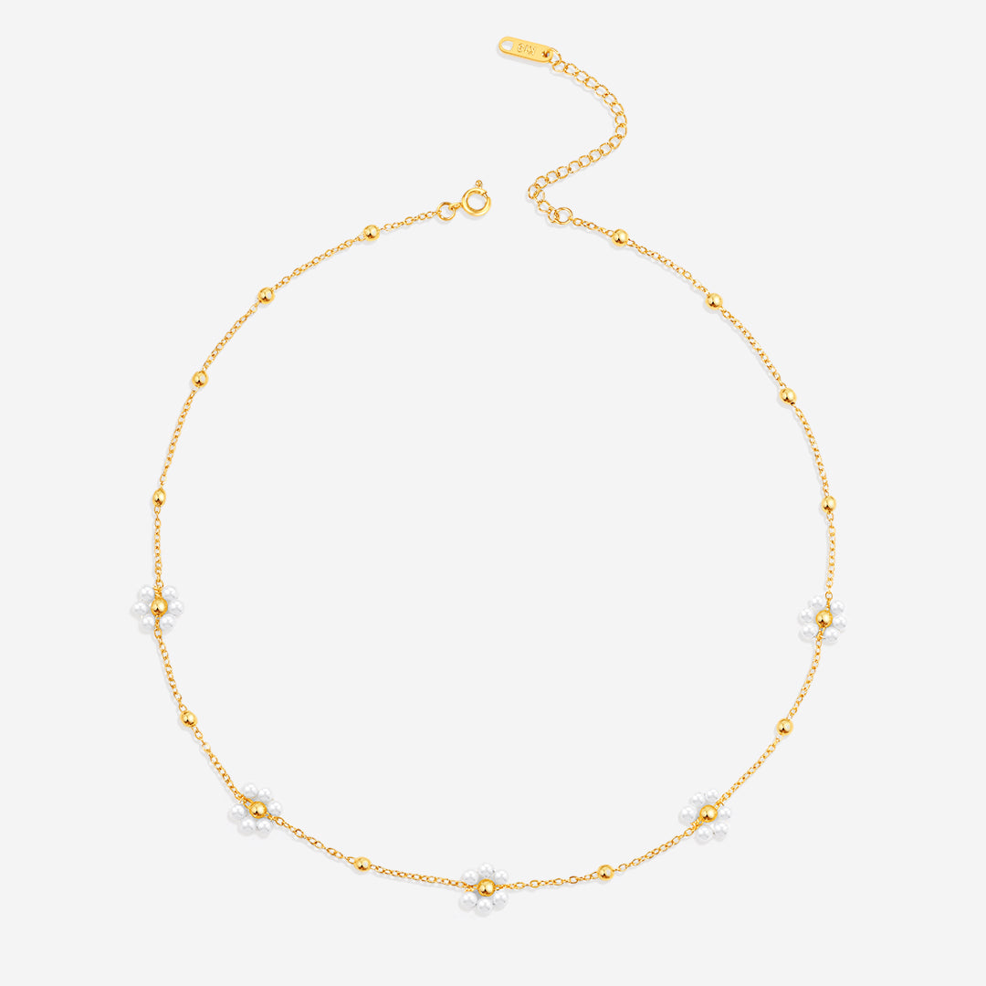 Marguerite Pearl Necklace