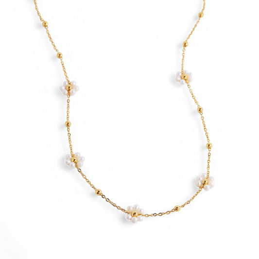 Marguerite Pearl Necklace — Vanny Jewels