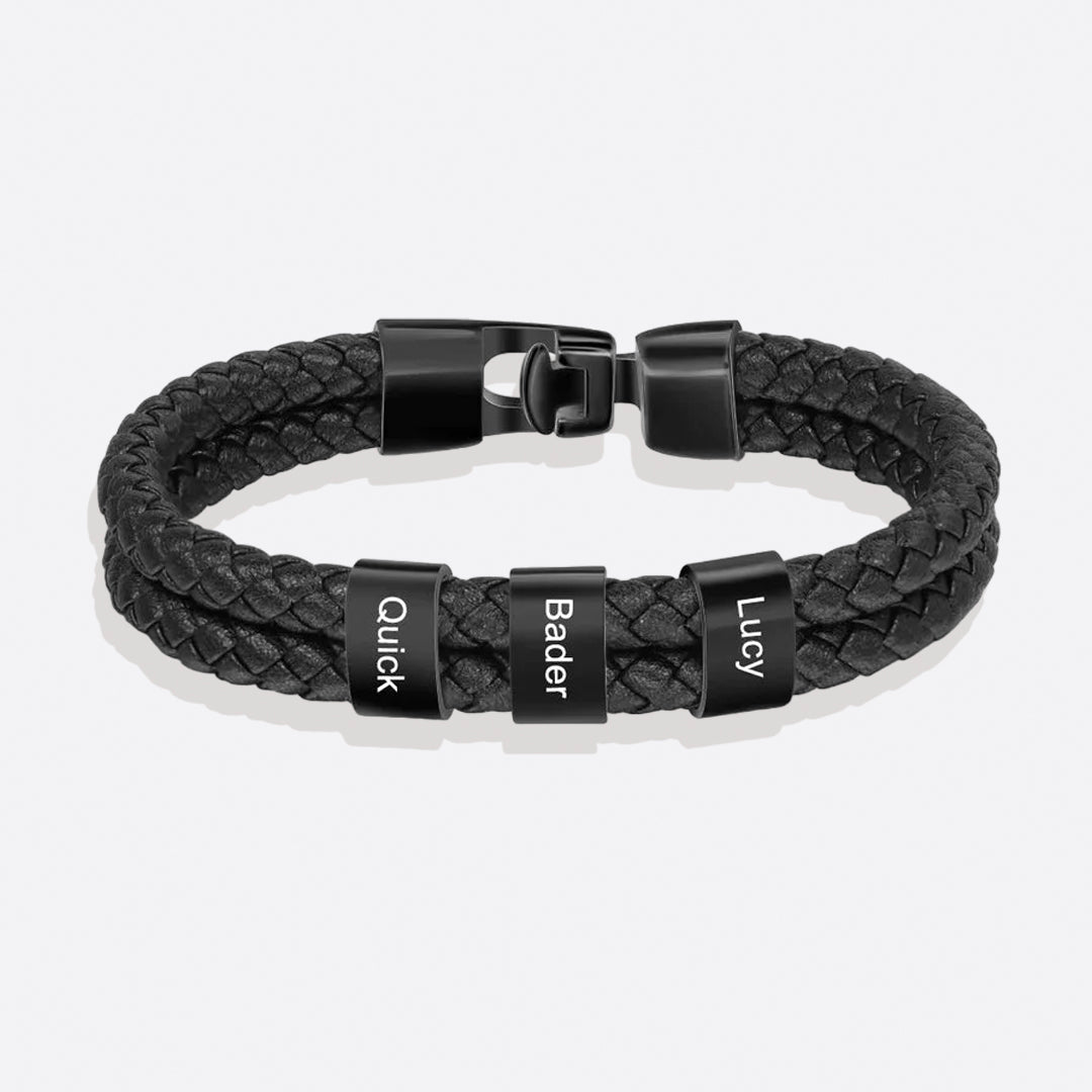 Minimalistische personalisierbare Perlenarmbänder mit Namen