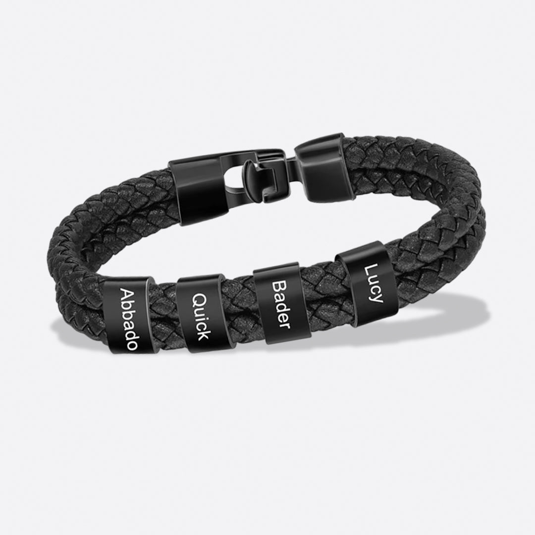 Minimalistische personalisierbare Perlenarmbänder mit Namen