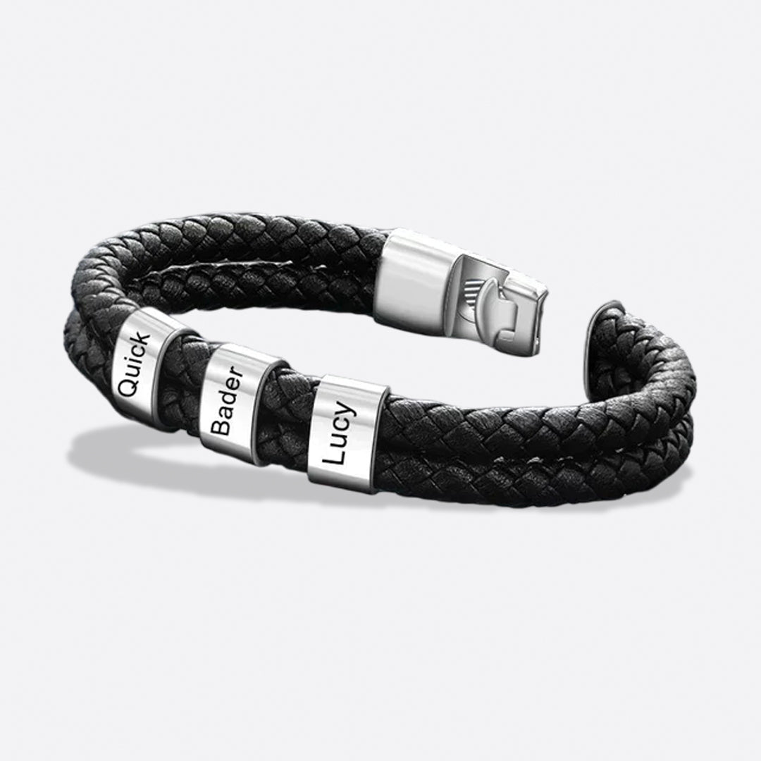 Minimalistische personalisierbare Perlenarmbänder mit Namen