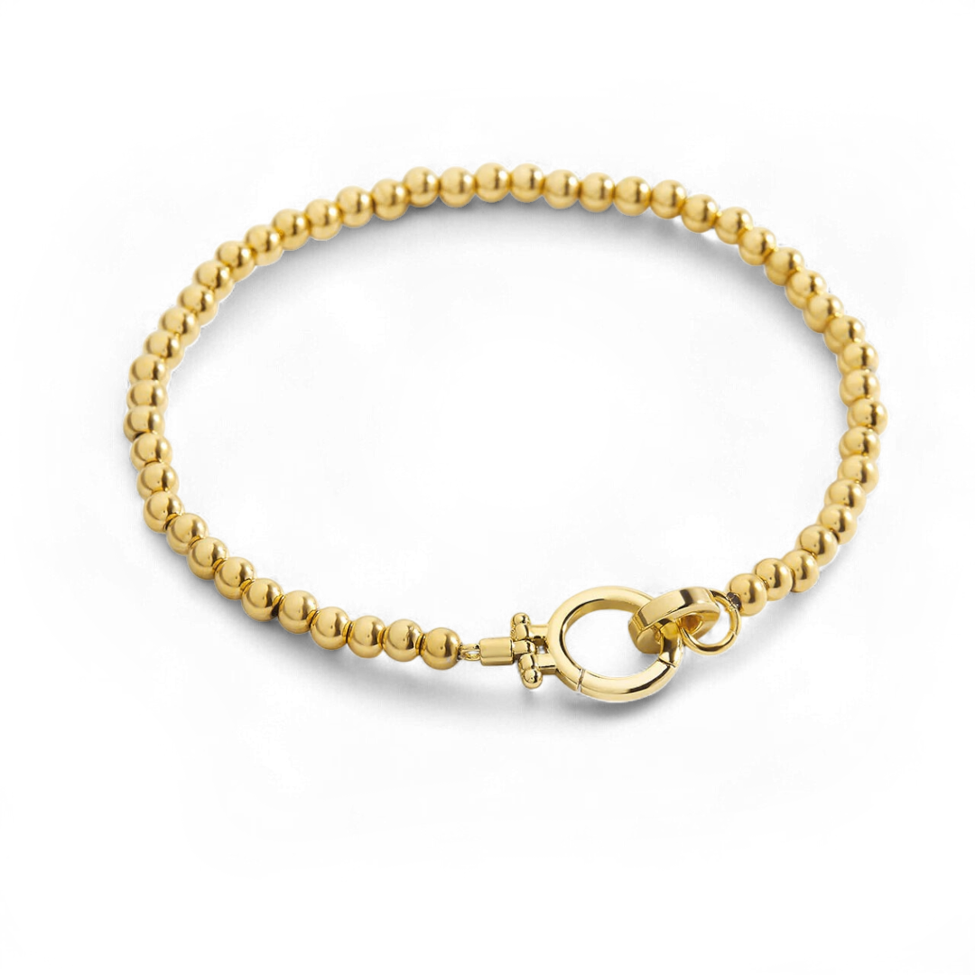 Mint Beaded Bracelet — Vanny Jewels