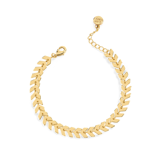 Leaf Chain Bracelet — Vanny Jewels