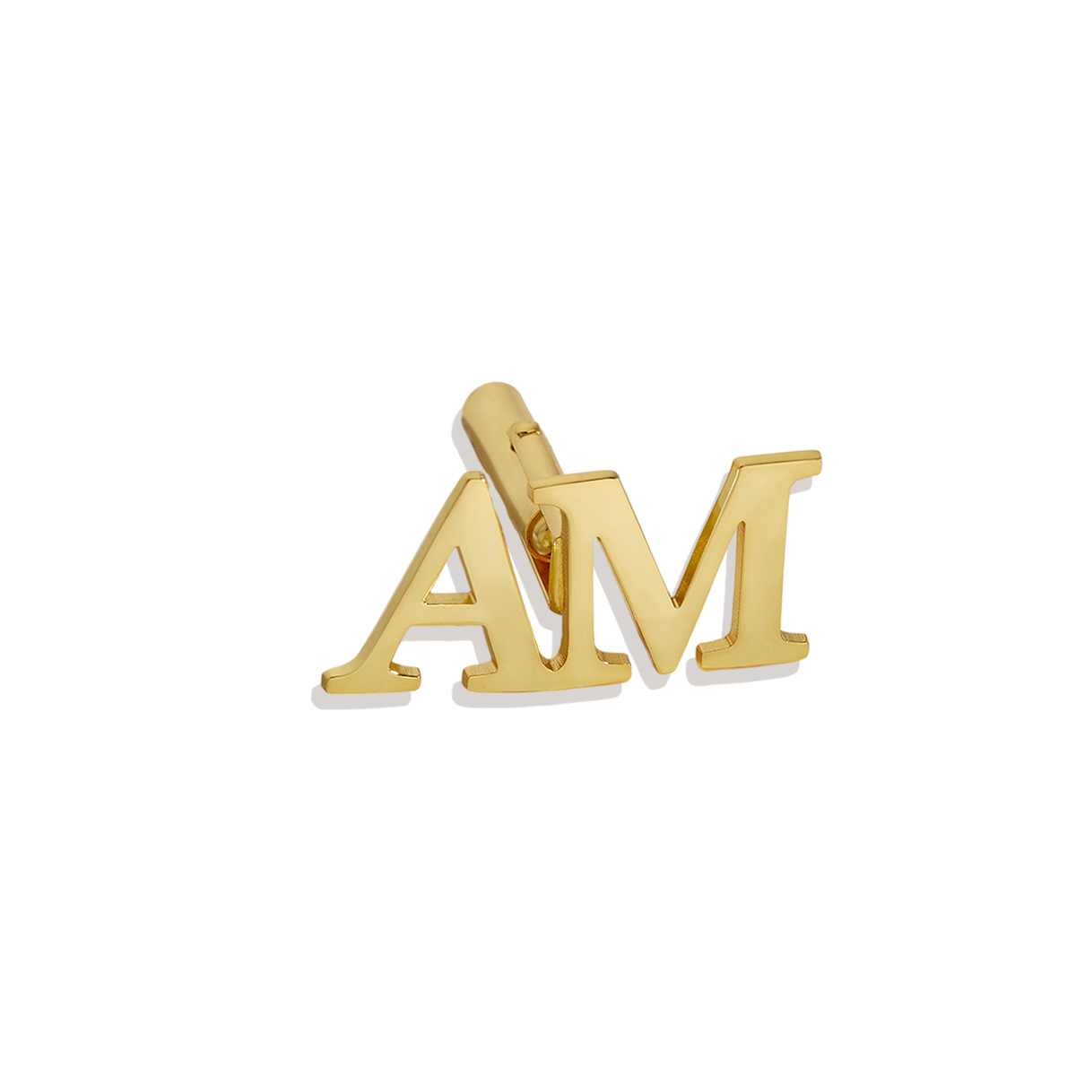 Monogrammed Cufflinks with Initials — Vanny Jewels