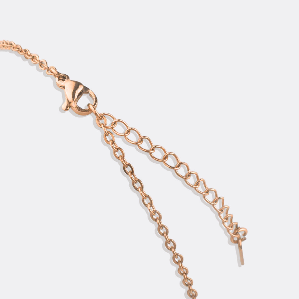 Personalized Name Necklace | Choose from 9 Styles in rose gold tone